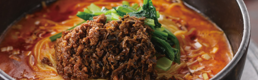 汁有り担担麺
